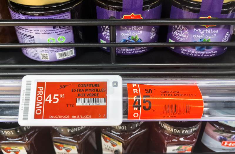 零售電子價簽的“風(fēng)”還是吹到了摩洛哥